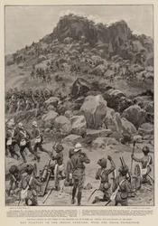 I combattimenti al confine indiano, con la spedizione di Tirah